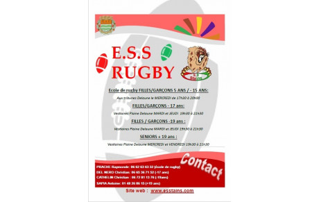 Rugby nouvelle saison,...