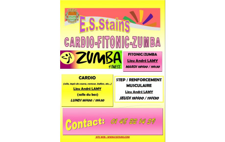 Zumba - Fitonic - Cardio - Renforcement Musculaire